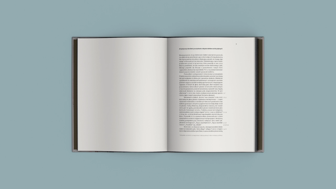 Portfolio, publikacja Jana Bosaka zaprojektowana przez Voit Studio