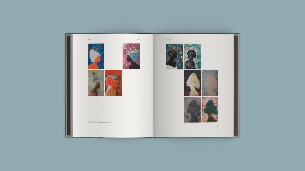 Portfolio, publikacja Jana Bosaka zaprojektowana przez Voit Studio